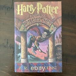 Ensemble complet de livres Harry Potter 1-8 Relié édition originale 1ère impression