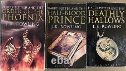 Ensemble complet de livres Harry Potter en coffret Édition RARE Bloomsbury de J. K. Rowling