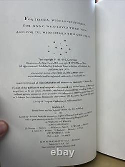 Ensemble complet de livres Harry Potter en couverture rigide années 1 à 7 Première édition américaine