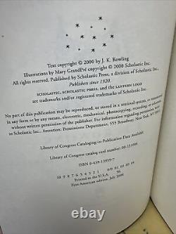 Ensemble complet de livres Harry Potter en couverture rigide années 1 à 7 Première édition américaine