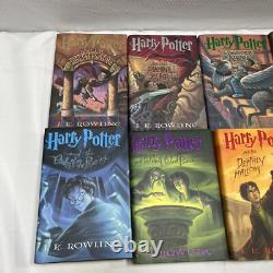 Ensemble complet de livres Harry Potter en couverture rigide, livres 1-7 + L'Enfant Maudit