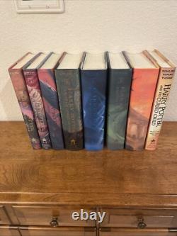 Ensemble complet de livres Harry Potter en couverture rigide, tomes 1 à 8