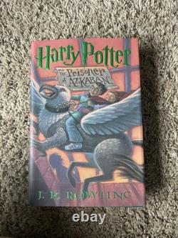 Ensemble complet de livres Harry Potter en reliure rigide, lots 1-7, 6 premières éditions américaines + 1 édition de collection
