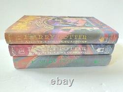 Ensemble complet de livres Harry Potter en version reliée 1-7 Première édition américaine Rowling TBE