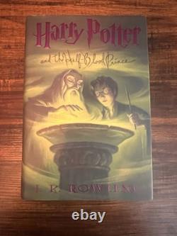 Ensemble complet de livres à couverture rigide Harry Potter 1-7 1ère édition américaine J.K. Rowling
