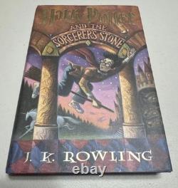 Ensemble complet de livres à couverture rigide Harry Potter 1-7 L'Enfant Maudit Première édition américaine