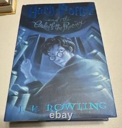 Ensemble complet de livres à couverture rigide Harry Potter 1-7 L'Enfant Maudit Première édition américaine