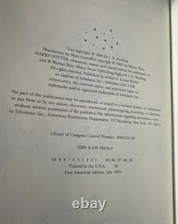 Ensemble complet de livres à couverture rigide Harry Potter 1-7 L'Enfant Maudit Première édition américaine