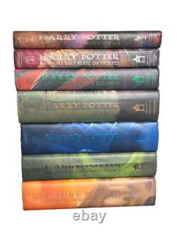 Ensemble complet de livres à couverture rigide Harry Potter 1-7 Première édition (J.K. Rowling) 4