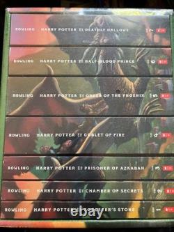 Ensemble complet de livres broché Harry Potter 1-7 (Rowling) - Tout neuf sous film plastique