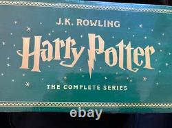 Ensemble complet de livres broché Harry Potter 1-7 (Rowling) - Tout neuf sous film plastique