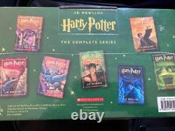 Ensemble complet de livres broché Harry Potter 1-7 (Rowling) - Tout neuf sous film plastique
