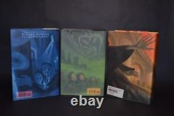 Ensemble complet de livres en couverture rigide Harry Potter 1-7 1ère édition américaine J.K. Rowling