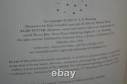 Ensemble complet de livres en couverture rigide Harry Potter 1-7 1ère édition américaine J.K. Rowling