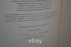 Ensemble complet de livres en couverture rigide Harry Potter 1-7 1ère édition américaine J.K. Rowling