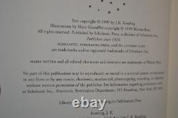 Ensemble complet de livres en couverture rigide Harry Potter 1-7 1ère édition américaine J.K. Rowling