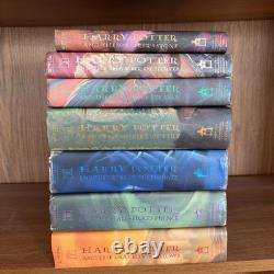 Ensemble complet de livres en édition reliée Harry Potter 1-7 Première édition (J. K. Rowling)