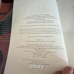 Ensemble complet de livres en édition reliée Harry Potter 1-7 Première édition (J. K. Rowling)