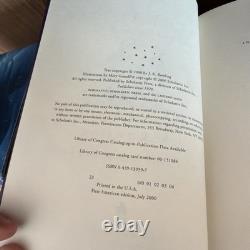 Ensemble complet de livres en édition reliée Harry Potter 1-7 Première édition (J. K. Rowling)