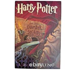 Ensemble complet de livres en format relié Harry Potter 1-7 Première édition américaine Rowling en excellent état