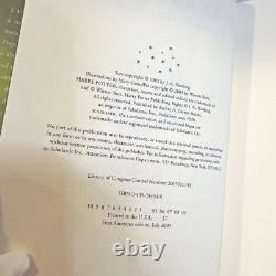 Ensemble complet de livres en format relié Harry Potter 1-7 Première édition américaine Rowling en excellent état