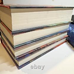 Ensemble complet de livres en format relié Harry Potter 1-7 Première édition américaine Rowling en excellent état