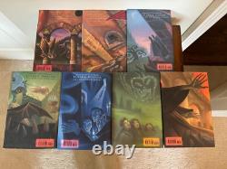 Ensemble complet de livres en reliure rigide Harry Potter 1-7 1ère édition américaine J. K. Rowling