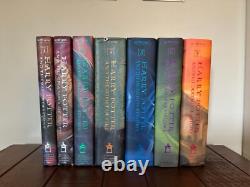 Ensemble complet de livres en reliure rigide Harry Potter 1-7 1ère édition américaine J. K. Rowling