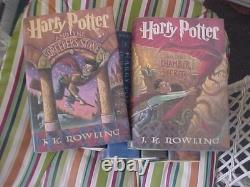 Ensemble complet de livres reliés Harry Potter 1-7 Ensemble complet de livres reliés Harry Potter 1-7