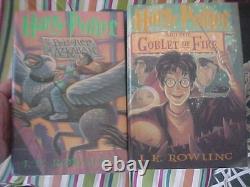 Ensemble complet de livres reliés Harry Potter 1-7 Ensemble complet de livres reliés Harry Potter 1-7