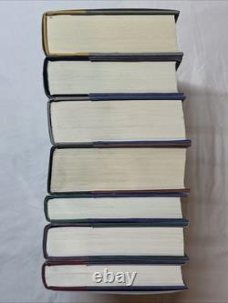 Ensemble complet de livres reliés Harry Potter 1-7 1ère édition américaine J. K. Rowling