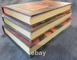 Ensemble complet de livres reliés Harry Potter 1-7 1ère édition erreurs J. K. Rowling