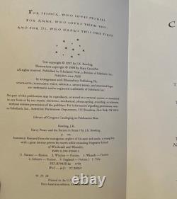 Ensemble complet de livres reliés Harry Potter 1-7 J K Rowling avec jaquettes 1ère édition