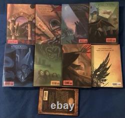 Ensemble complet de livres reliés Harry Potter 1-7 + L'enfant maudit et Les contes de Beedle le Barde