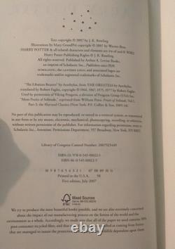 Ensemble complet de livres reliés Harry Potter 1-7 + L'enfant maudit et Les contes de Beedle le Barde
