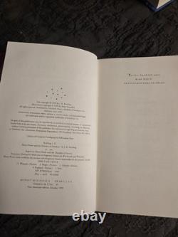 Ensemble complet de livres reliés Harry Potter 1-7 Première édition (J. K. Rowling)