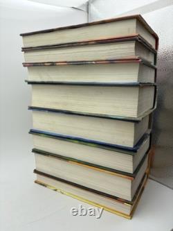 Ensemble complet de livres reliés Harry Potter 1-7 Première édition (J. K. Rowling)