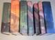 Ensemble Complet De Livres Reliés Harry Potter 1-7 Avec Jaquettes De Protection