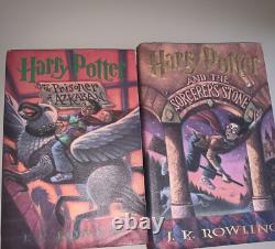 Ensemble complet de livres reliés Harry Potter 1-7 avec jaquettes de protection