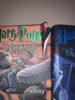 Ensemble complet de livres reliés Harry Potter 1-7 avec jaquettes de protection