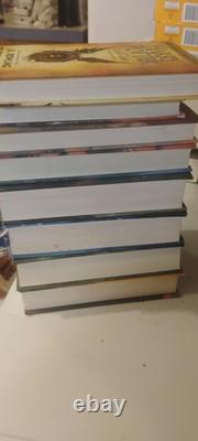 Ensemble complet de livres reliés Harry Potter 1-7, première édition, J.K. Rowling, extra