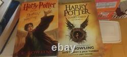 Ensemble complet de livres reliés Harry Potter 1-7, première édition, J.K. Rowling, extra