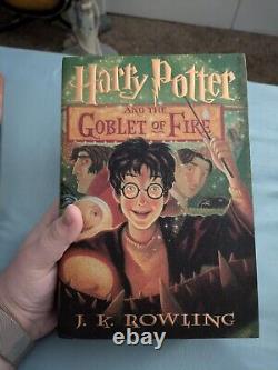 Ensemble complet de livres reliés Harry Potter 1-7, premières éditions, jamais lus en réalité