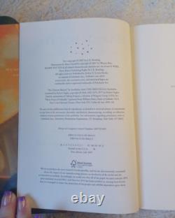 Ensemble complet de livres reliés Harry Potter 10 volumes première édition avec jaquettes