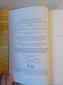 Ensemble complet de livres reliés Harry Potter 10 volumes première édition avec jaquettes