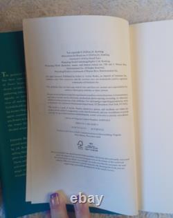 Ensemble complet de livres reliés Harry Potter 10 volumes première édition avec jaquettes