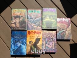 Ensemble complet de livres reliés Harry Potter Lot 1-7 Édition américaine