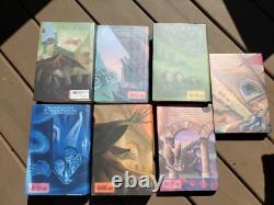 Ensemble complet de livres reliés Harry Potter Lot 1-7 Édition américaine