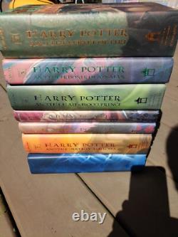 Ensemble complet de livres reliés Harry Potter Lot 1-7 Édition américaine