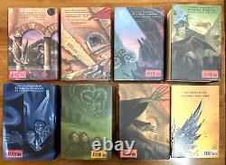 Ensemble complet de livres reliés Harry Potter Lot Livres 1-7 avec L'Enfant maudit Première édition américaine